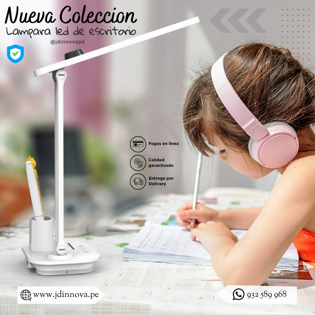 Lámpara de Escritorio LED 4 en 1